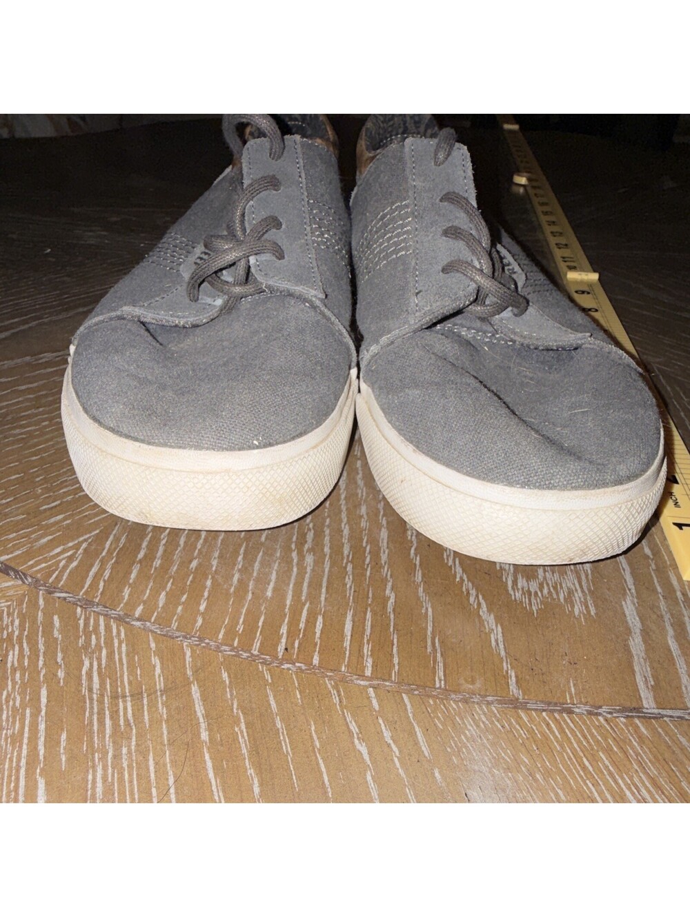Reef Ridge TX Gray Canvas Lace-Up Sneakers Men's US 9 EU 42 MPN RF003145 - Picture 6 of 9